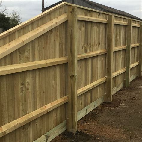 wooden fence rails